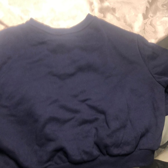 Cropped sweat top - Picture 2 of 2